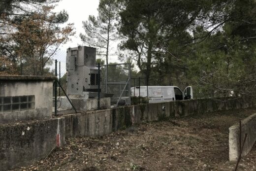 Installation of 2 vertical filters for the Canal de Provence company
